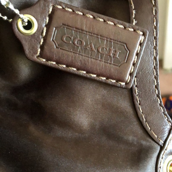 COACH SIGNATURE BROWN ON BROWN! - Picture 10 of 15